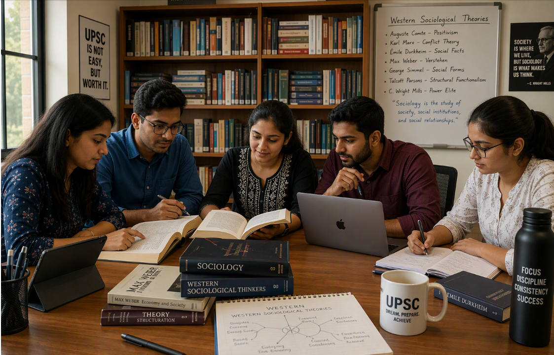 Key Western Thinkers of Sociology for UPSC Preparation