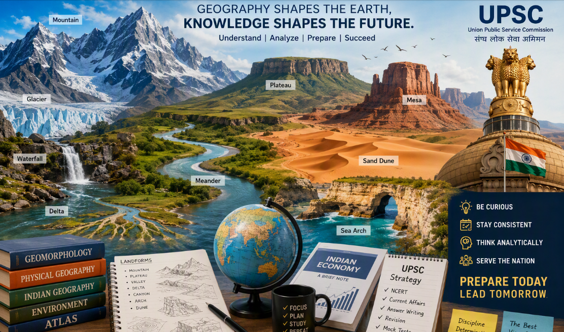 Geomorphology UPSC Study Guide for Effective Learning