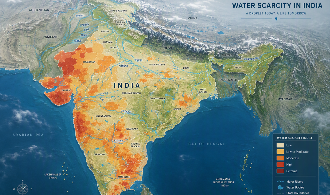 Water Security: The Next Major Development Challenge for UPSC